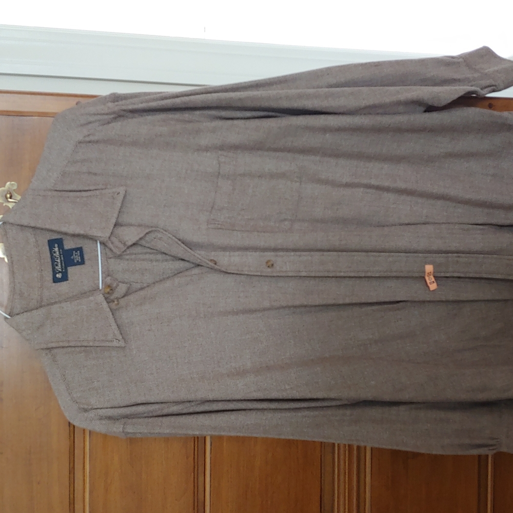 Brooks Brothers Men's Flannel Shirt as XL Brown